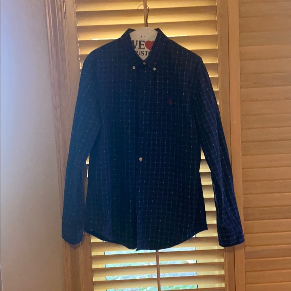 men’s long sleeve button down
